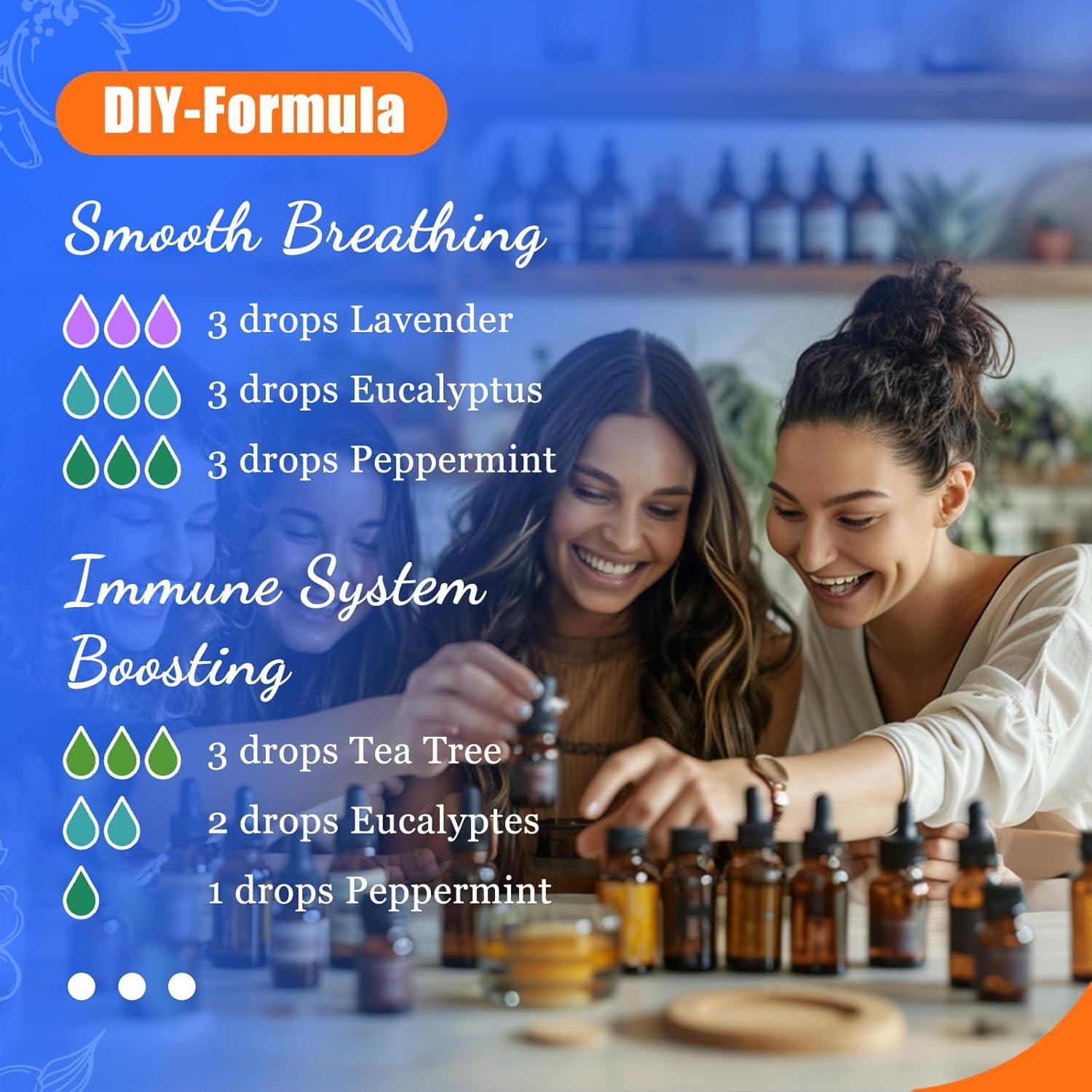 Conjunto de 16 Aceites Esenciales Orgánicos HIQILI 10ml