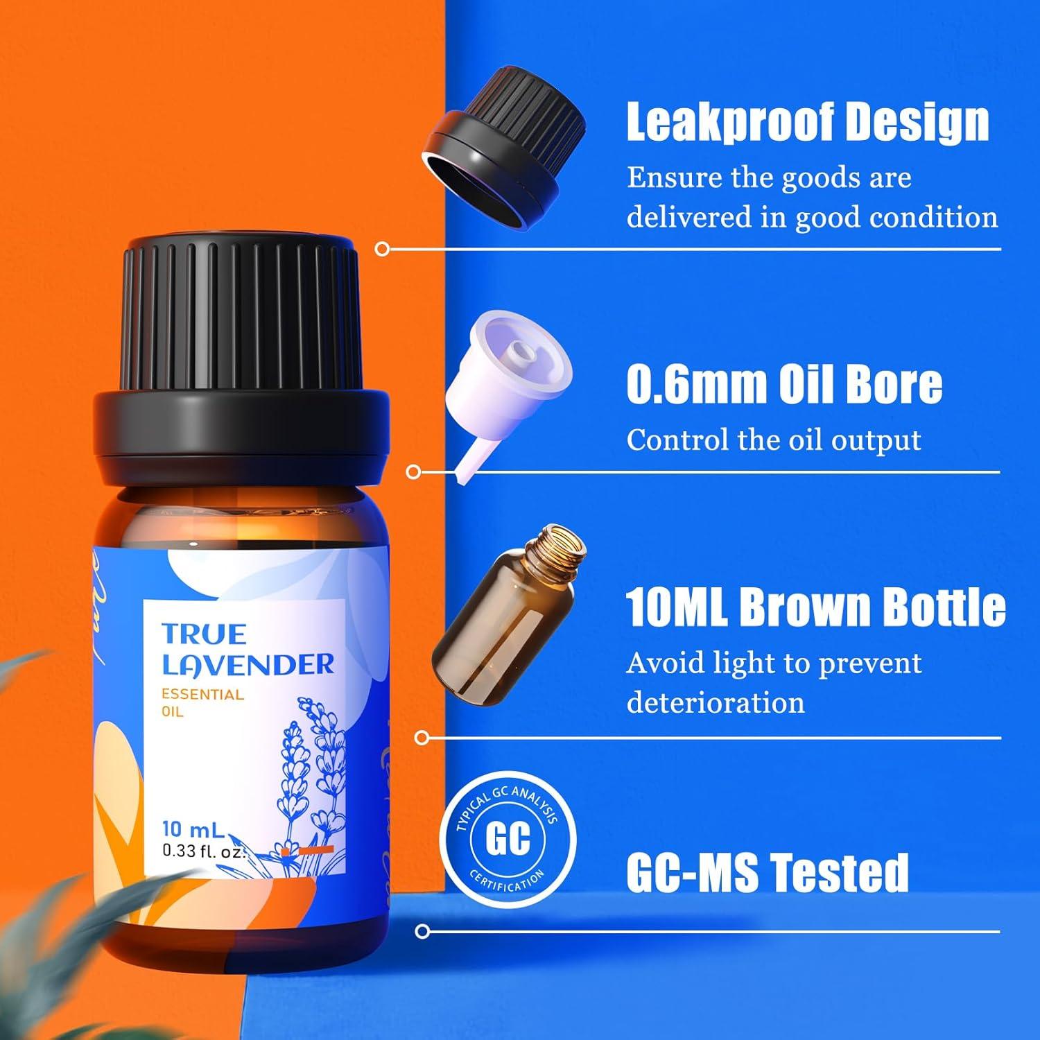 Conjunto de 16 Aceites Esenciales Orgánicos HIQILI 10ml