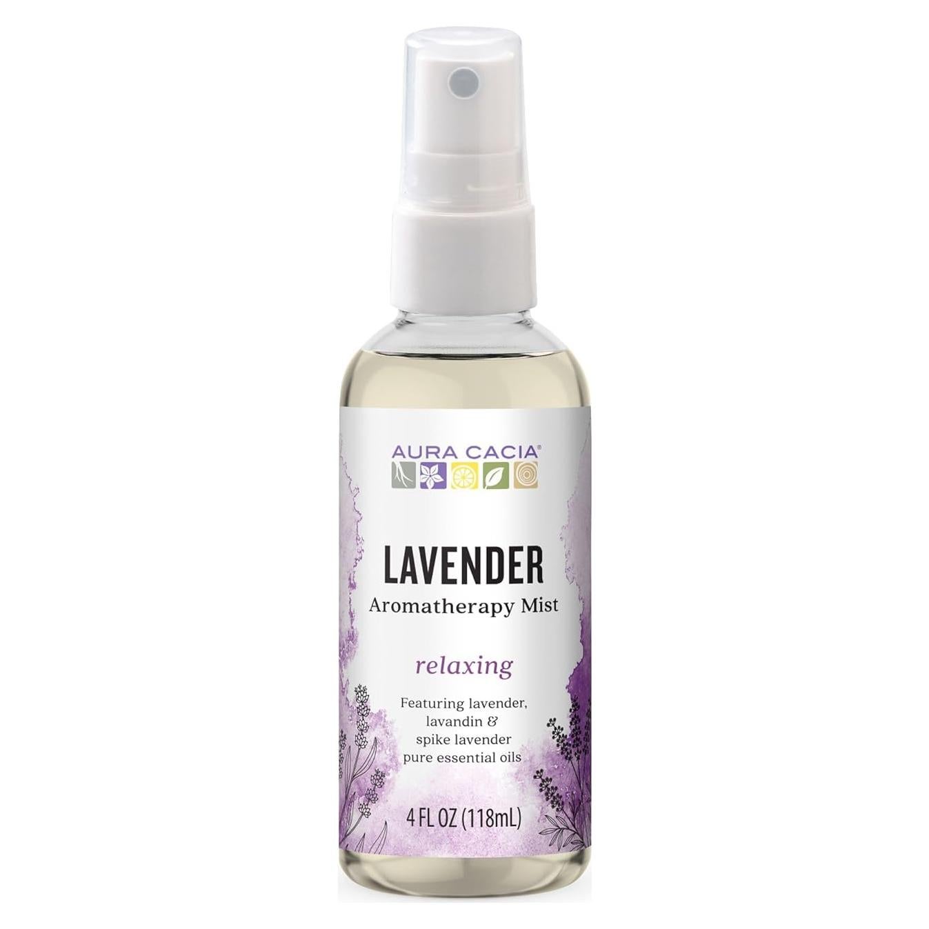 Bruma de Aromaterapia Relajante Aura Cacia 113 ml Lavanda