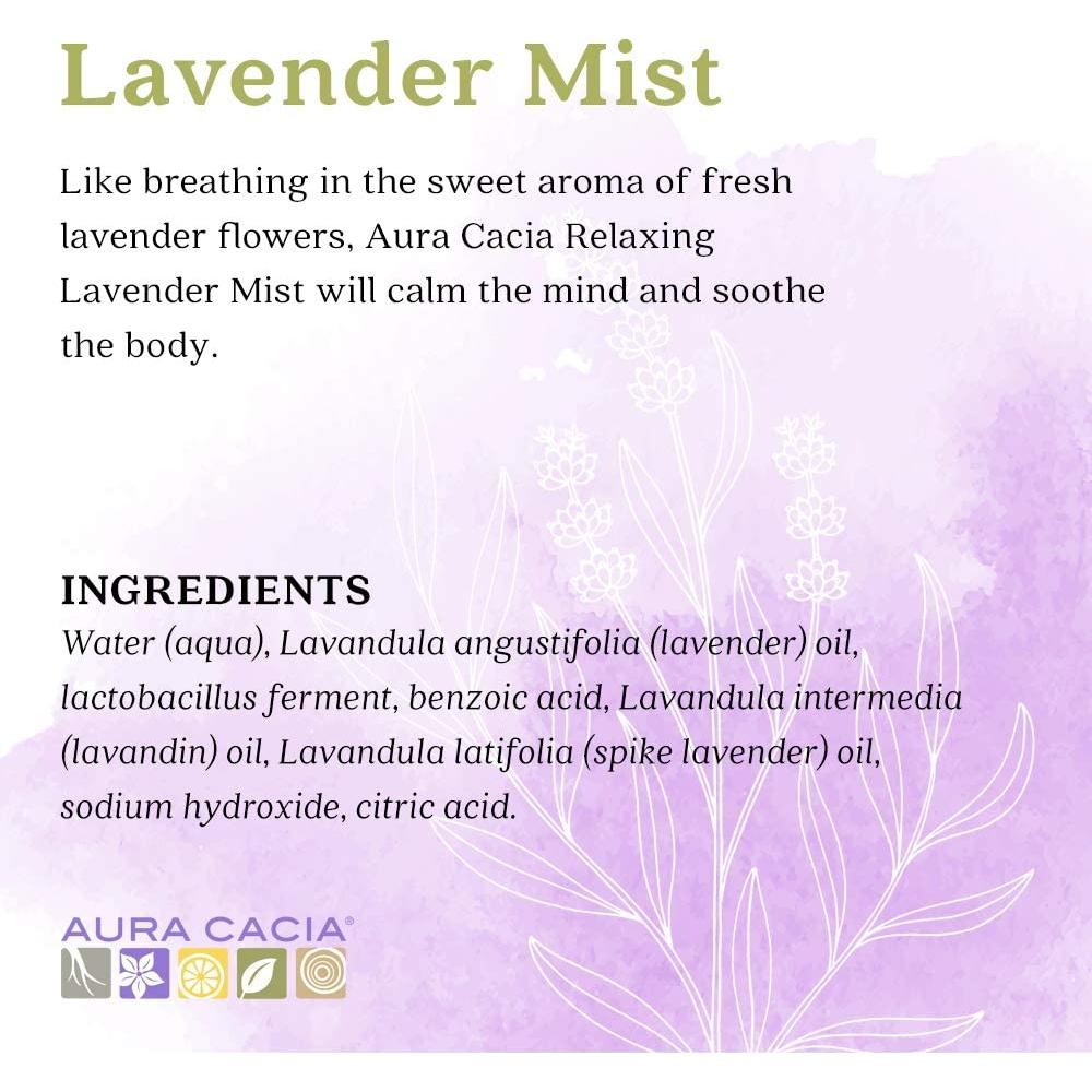 Bruma de Aromaterapia Relajante Aura Cacia 113 ml Lavanda