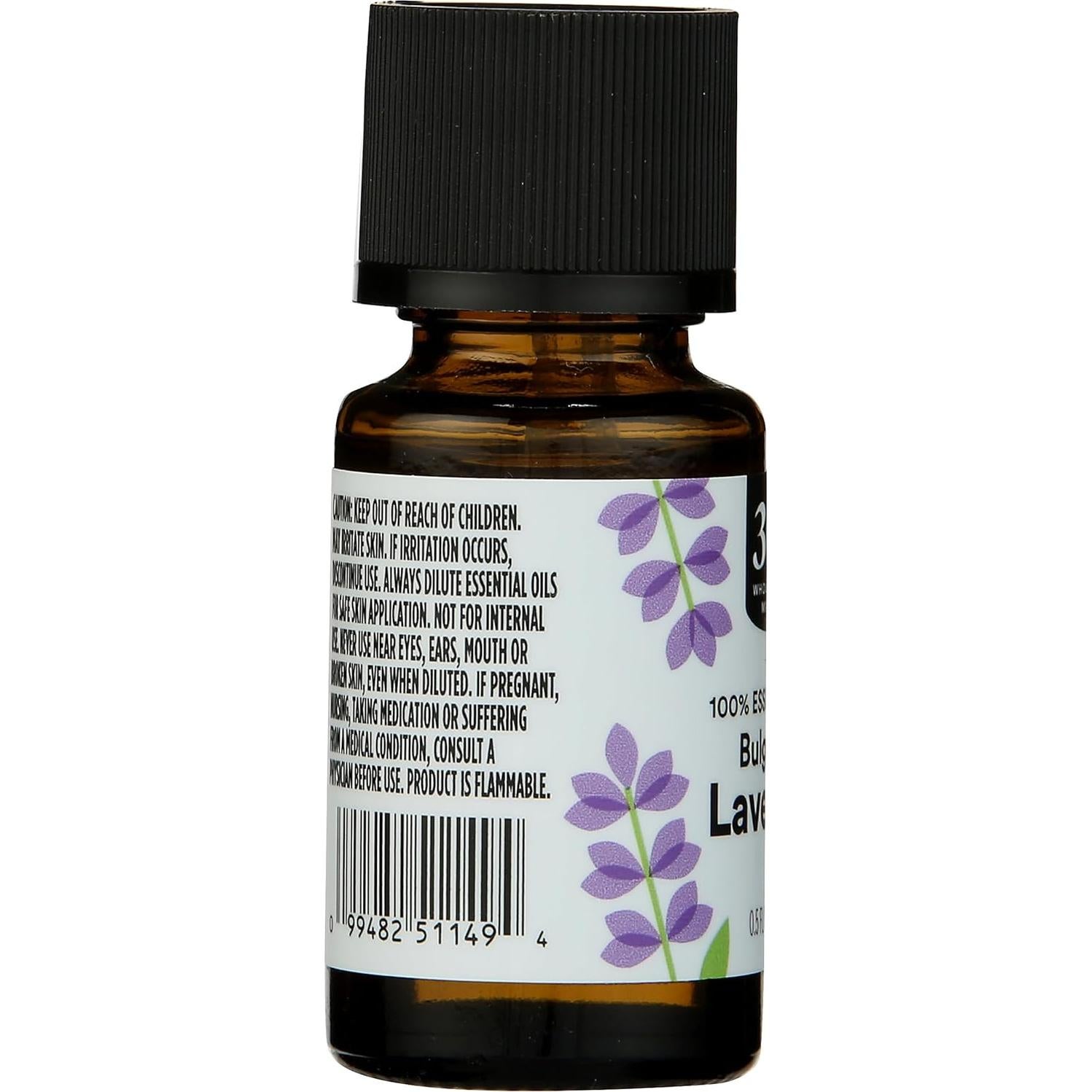 Aceite Esencial de Lavanda Búlgara 100% Whole Foods 15 ml