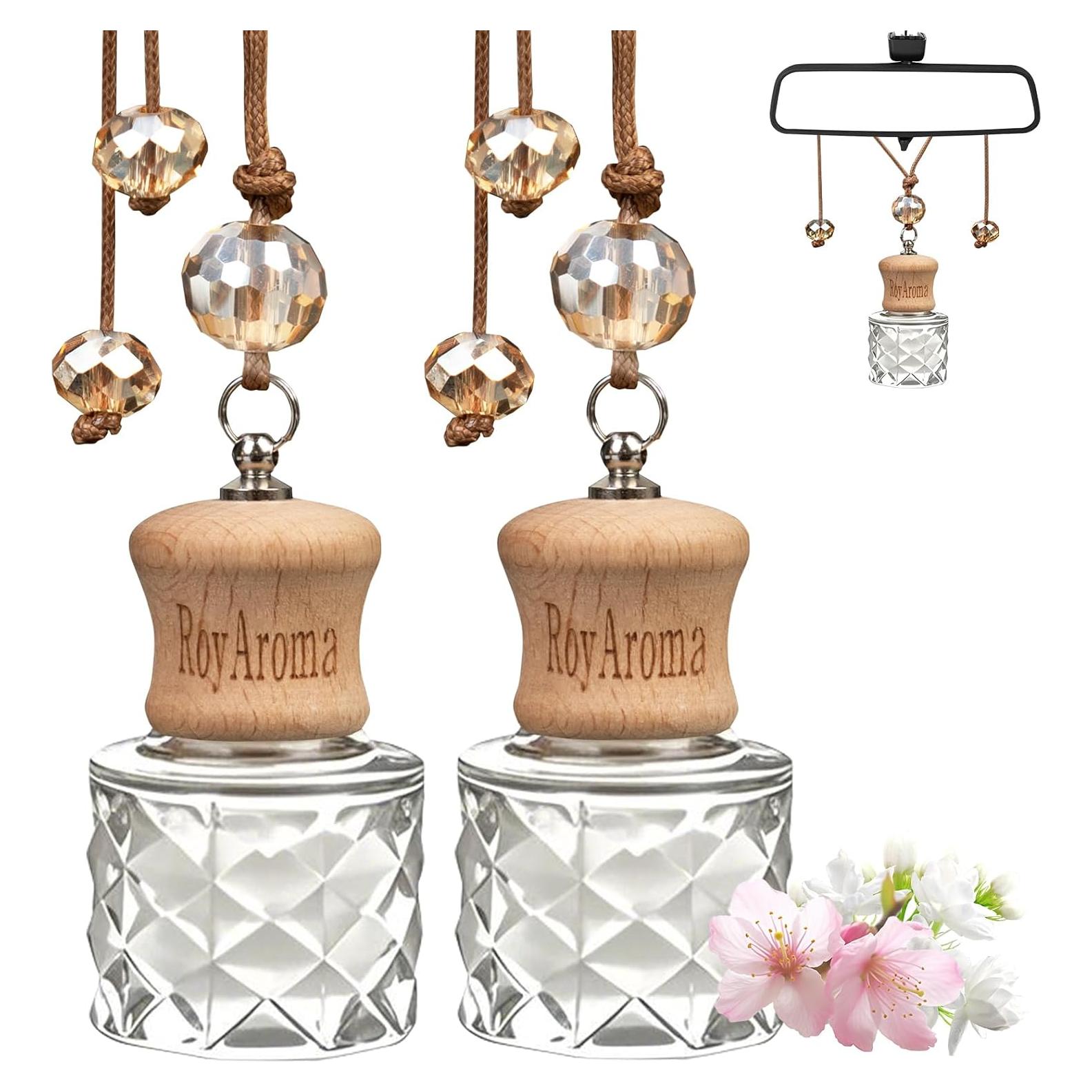 Ambientadores para Auto RoyAroma - 2 Piezas Sueño de Flor de Cerezo