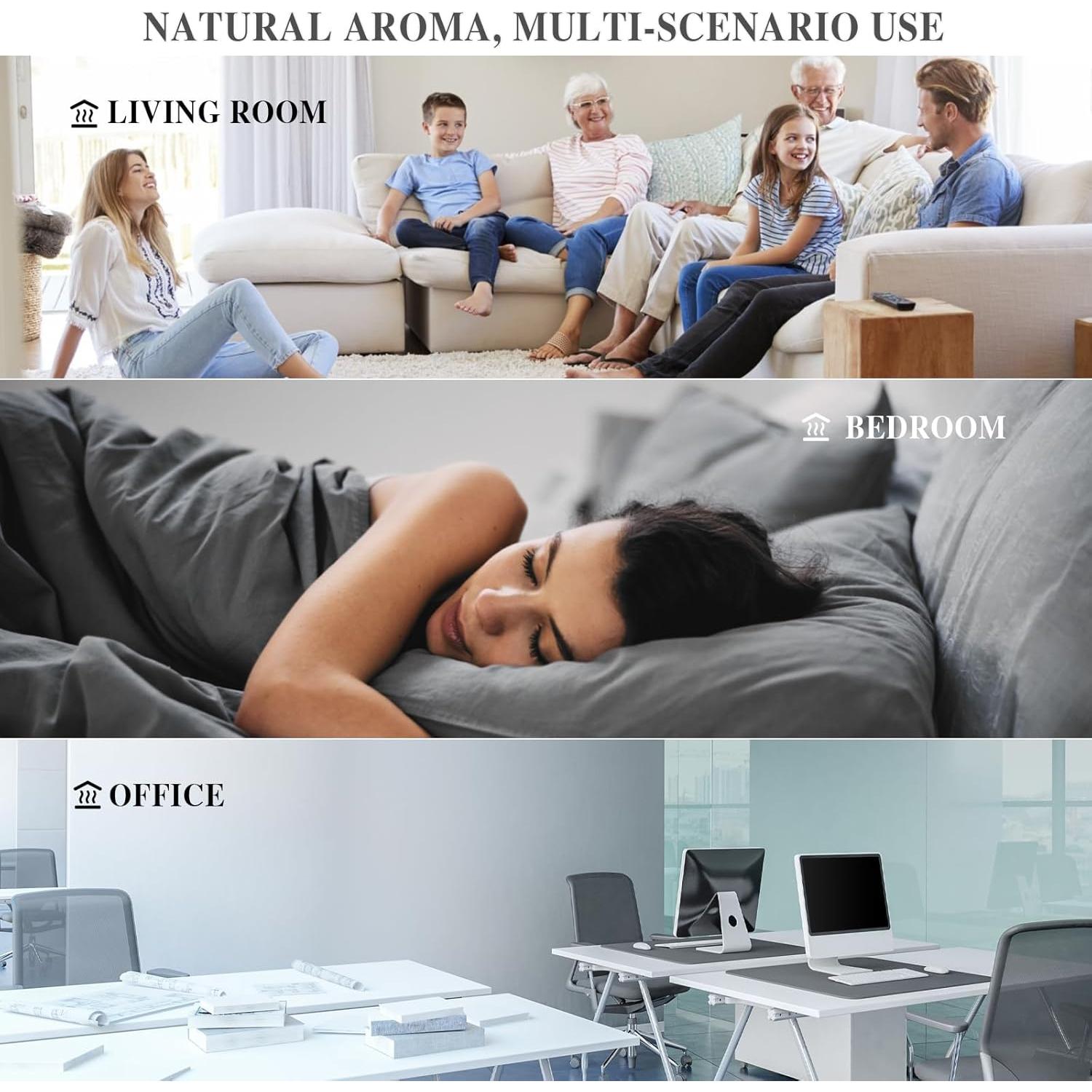 Set de Aceites Esenciales Puros MAYJAM 35x5ML para Aromaterapia