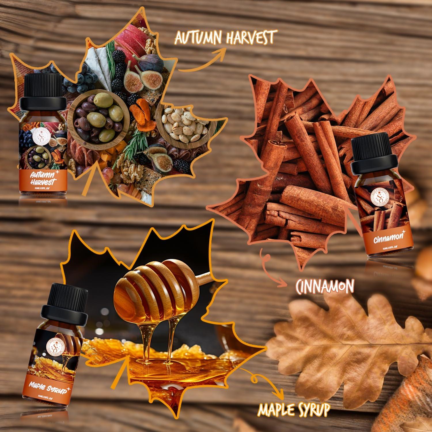 Set de Aceites Esenciales de Otoño SoulOrigin 6x10ml