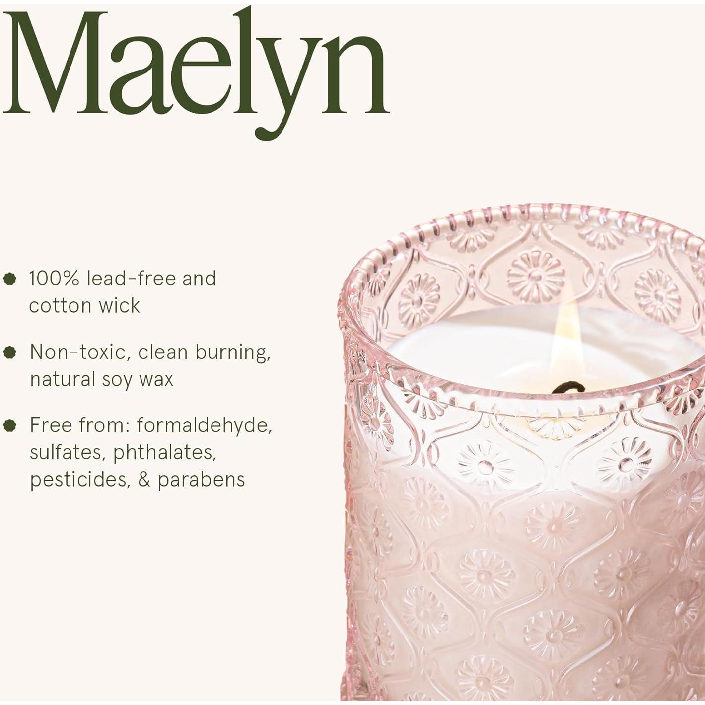 Vela Aromática de Soja La Jolie Muse Rosa Sándalo 170g