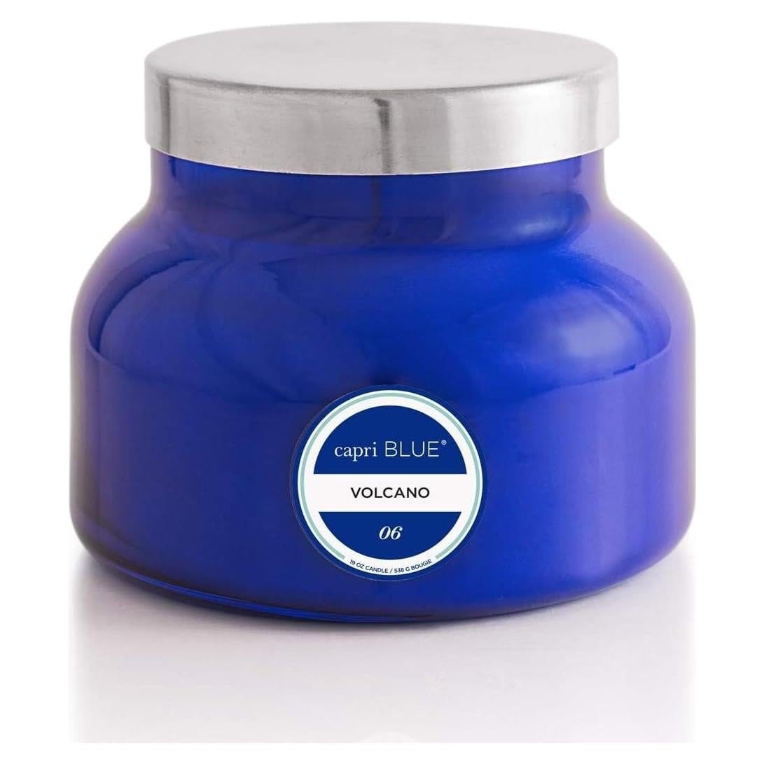 Vela Aromática Capri Blue Volcano 539 g - Cera de Soja Azul