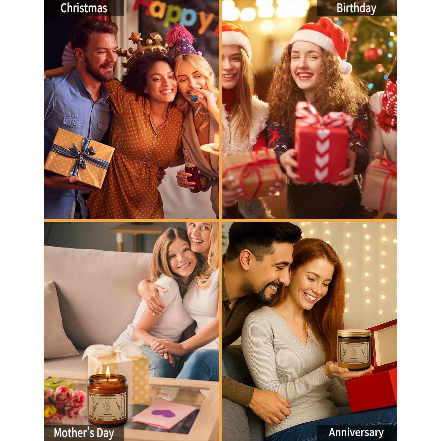 Vela Aromática Pootes de Cera de Soja 450g Lavanda 100h