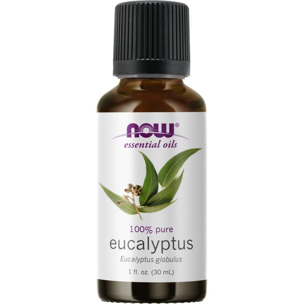 Paquete de 3 Aceites Esenciales NOW 30 ml: Lavanda, Eucalipto, Menta