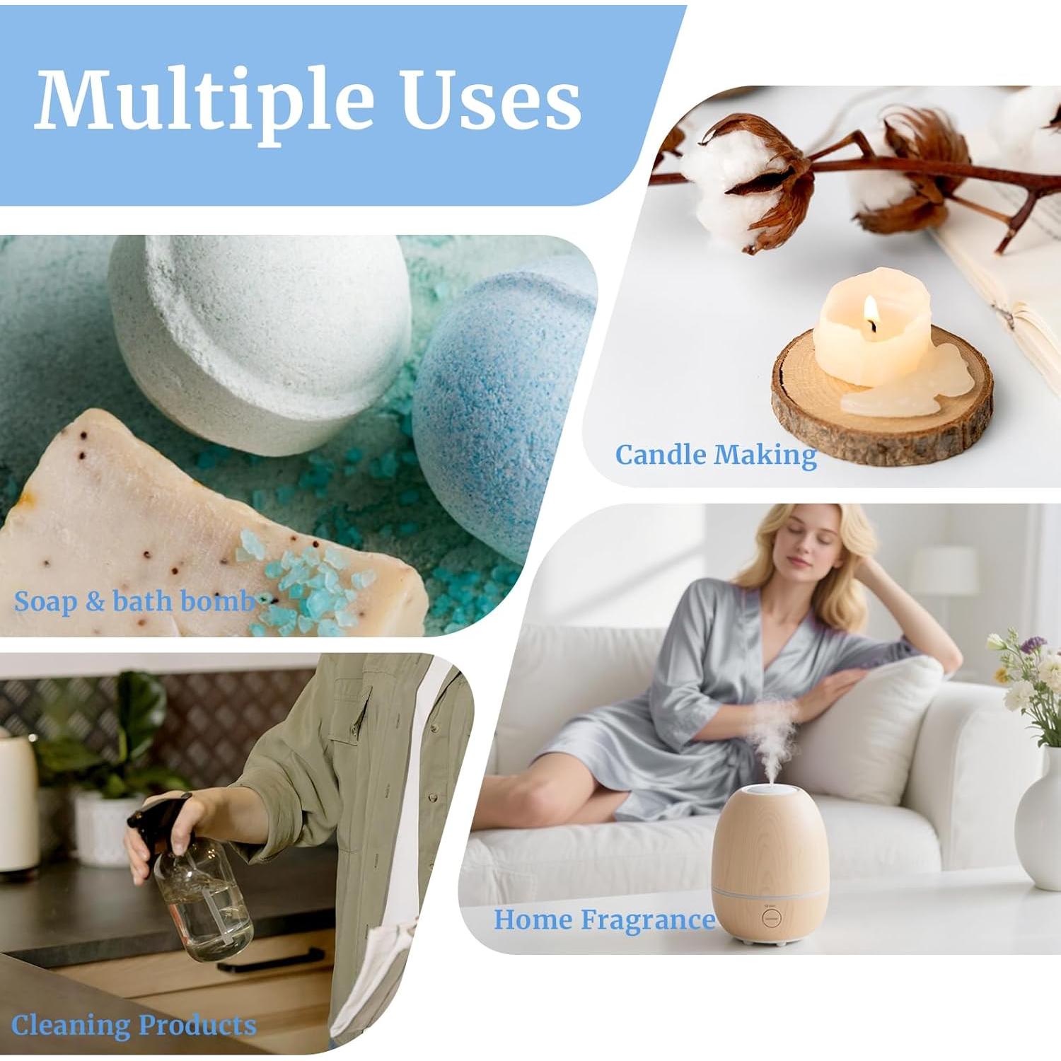 Set de Aceites Esenciales Aromtopia 6x10ml para Difusores