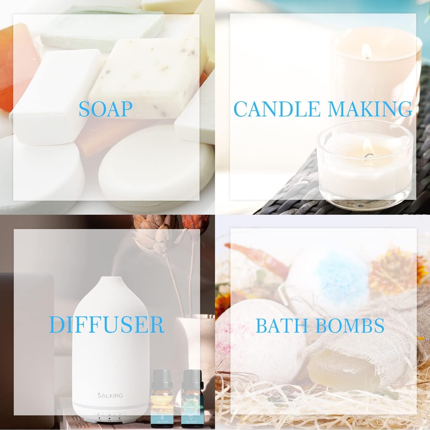 Conjunto de Aceites Aromáticos Premium SALKING - Verano