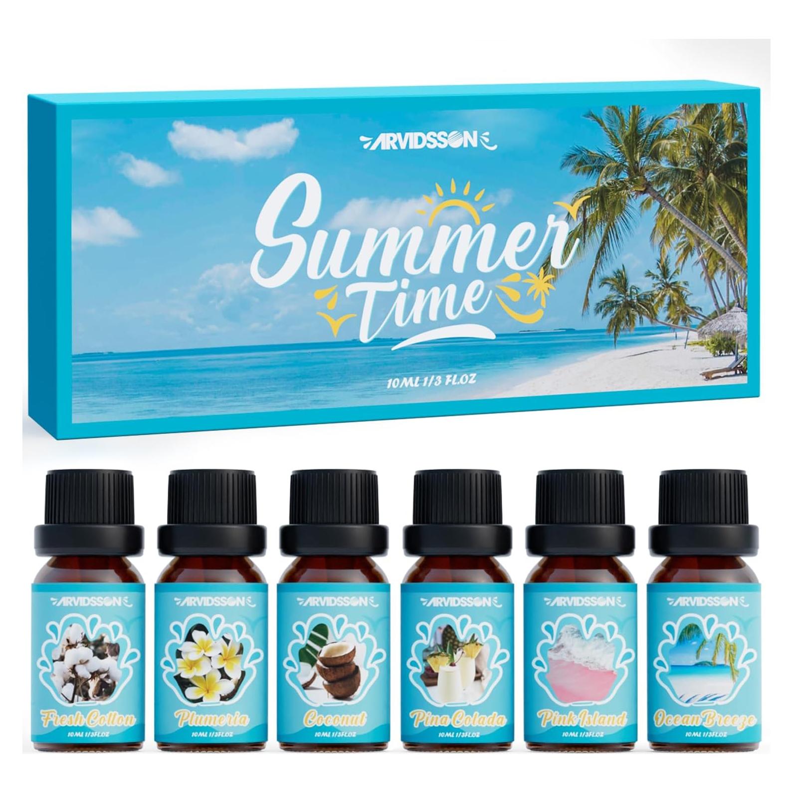 Juego de Aceites Esenciales ARVIDSSON Verano 6x10ml Aromas