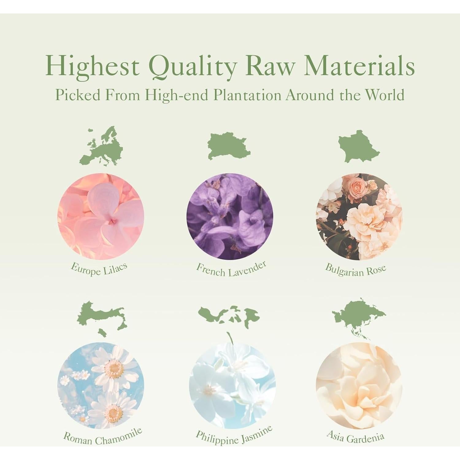 Set de Aceites Esenciales Florales Auelife - 6 Fragancias