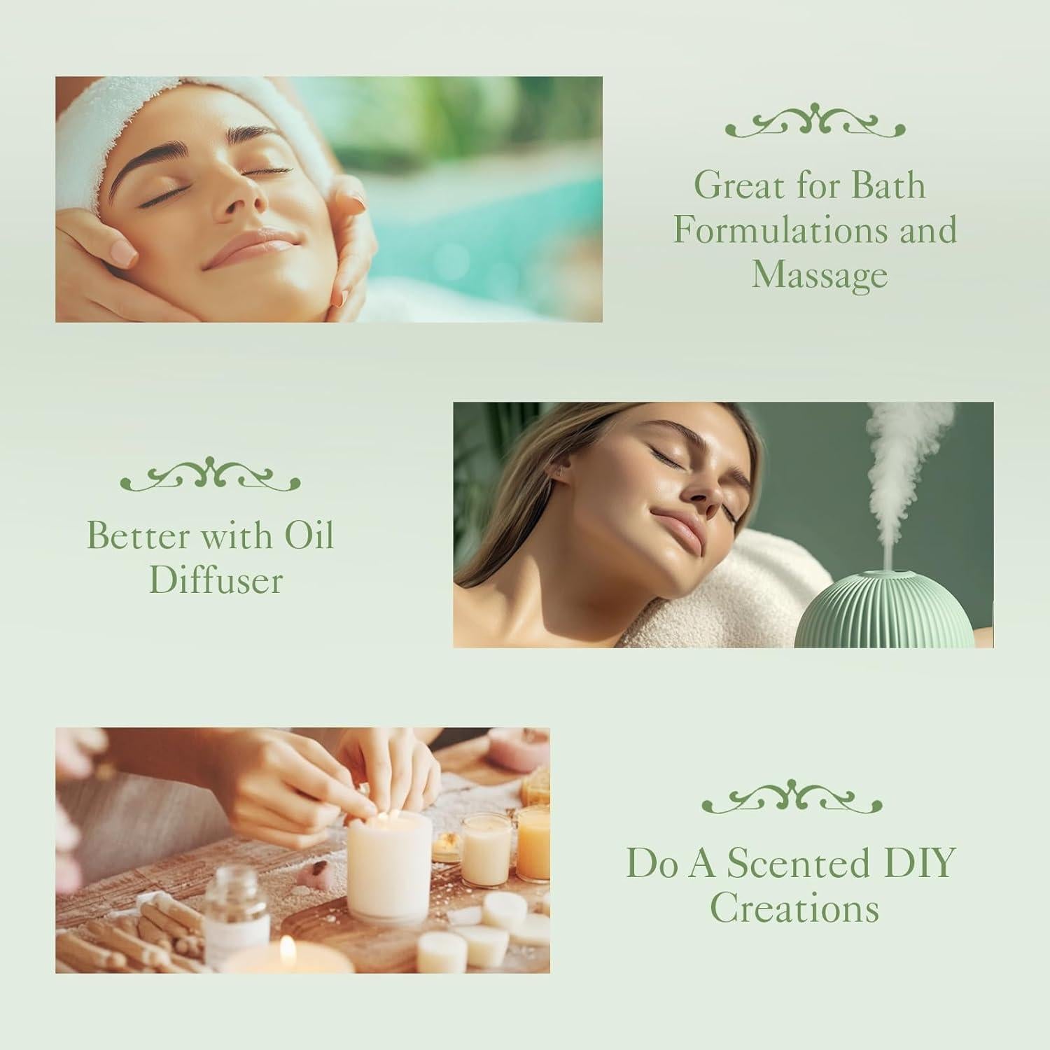 Set de Aceites Esenciales Florales Auelife - 6 Fragancias