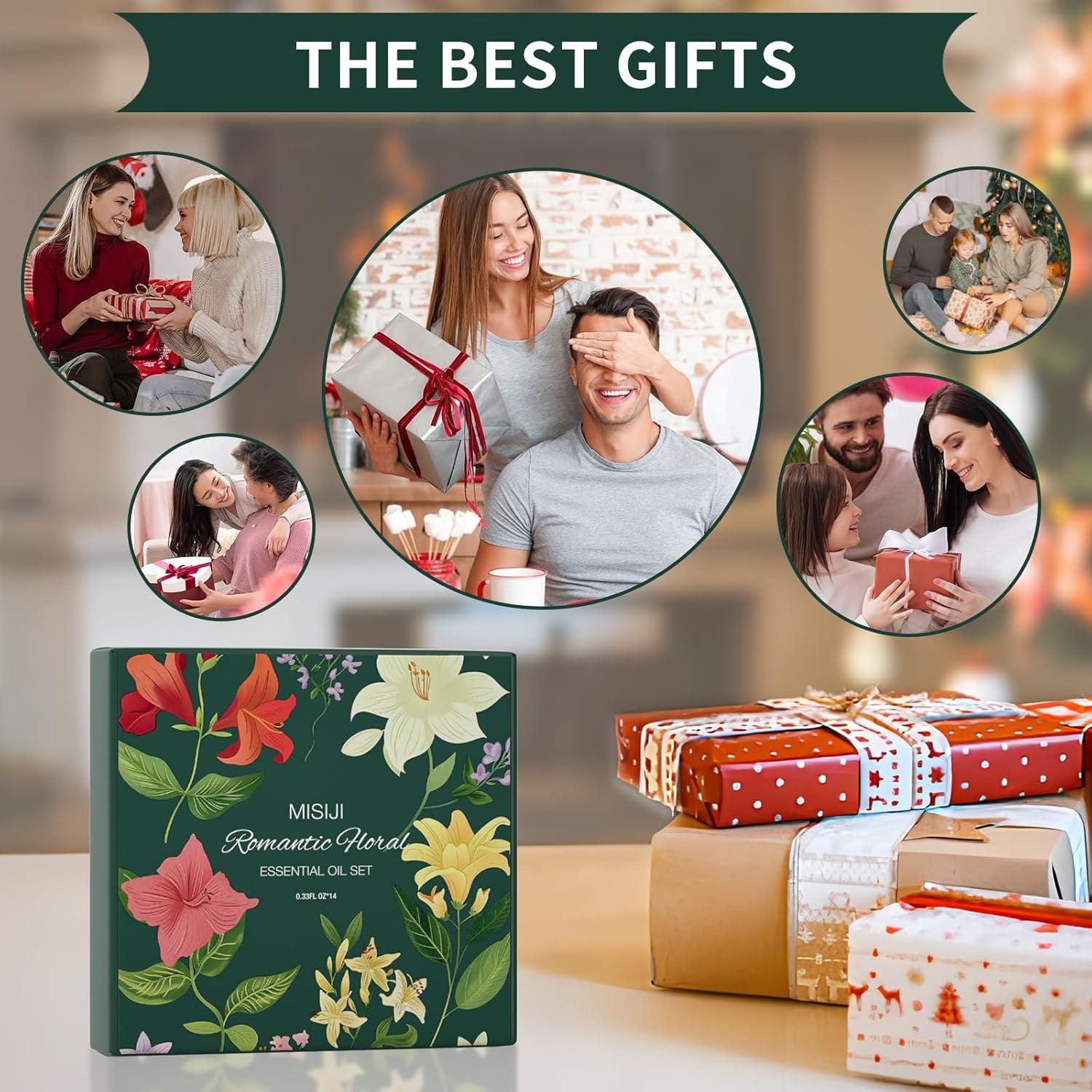 Juego de Aceites Esenciales MISIJI Floral Romántico 250g