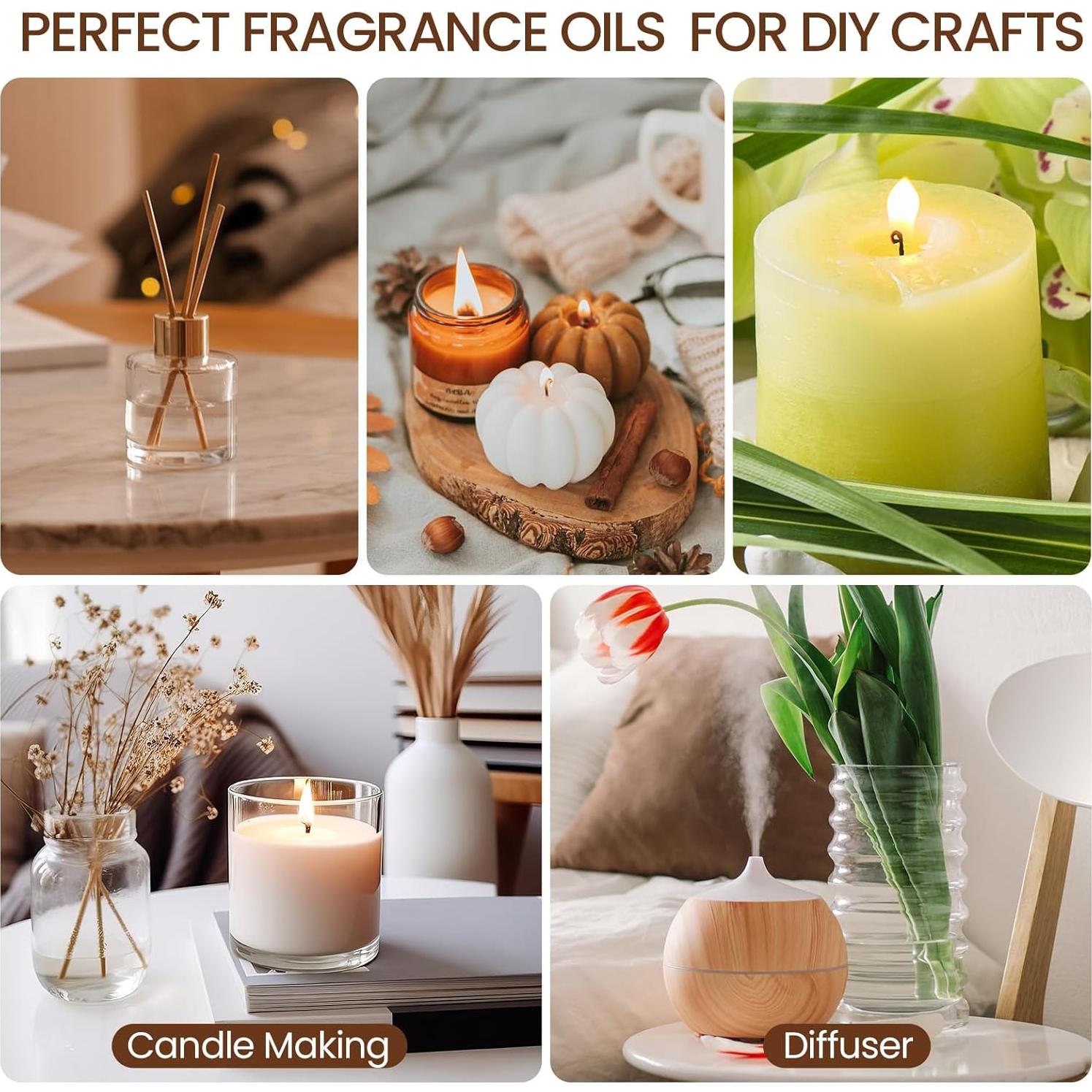 Conjunto de 26 Aceites Esenciales 10ml Nuanchu para Difusor