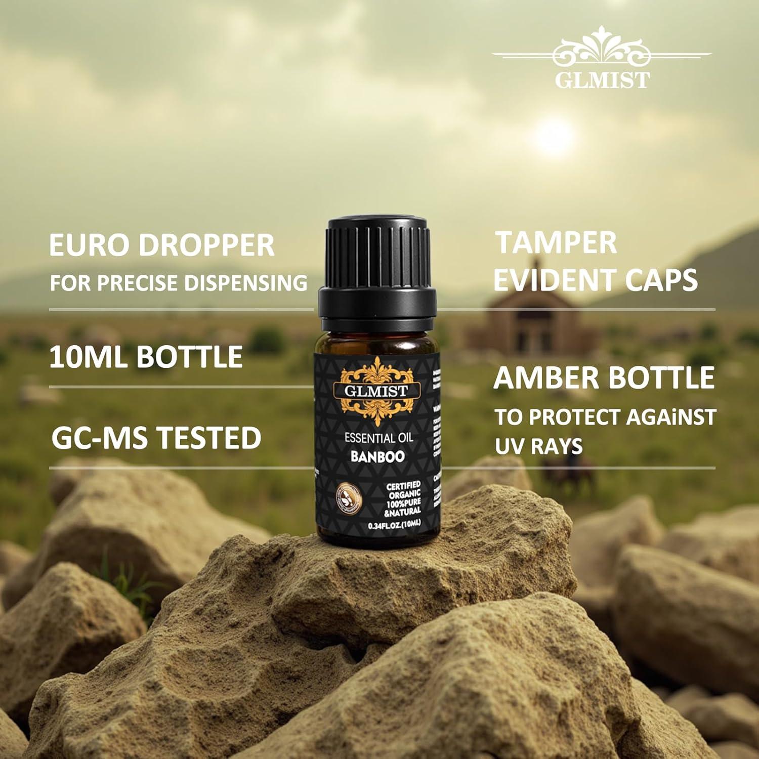 Aceite Esencial Natural GLMIST para Difusores - Kit Hombre