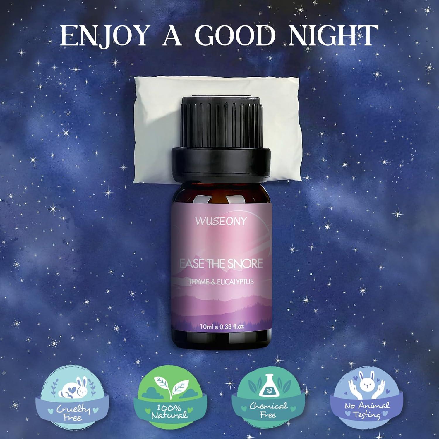 Set de 6 Aceites Esenciales para Dormir WUSEONY - Aromaterapia