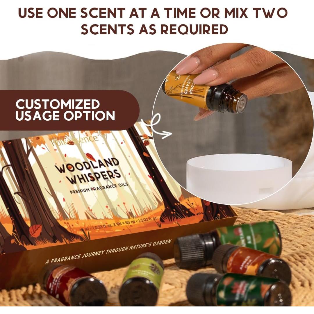 Set de 6 Aceites Esenciales Folkulture 10 ml Otoño