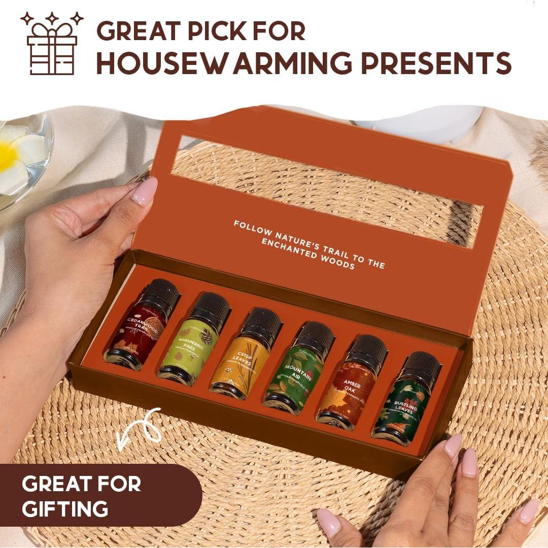 Set de 6 Aceites Esenciales Folkulture 10 ml Otoño