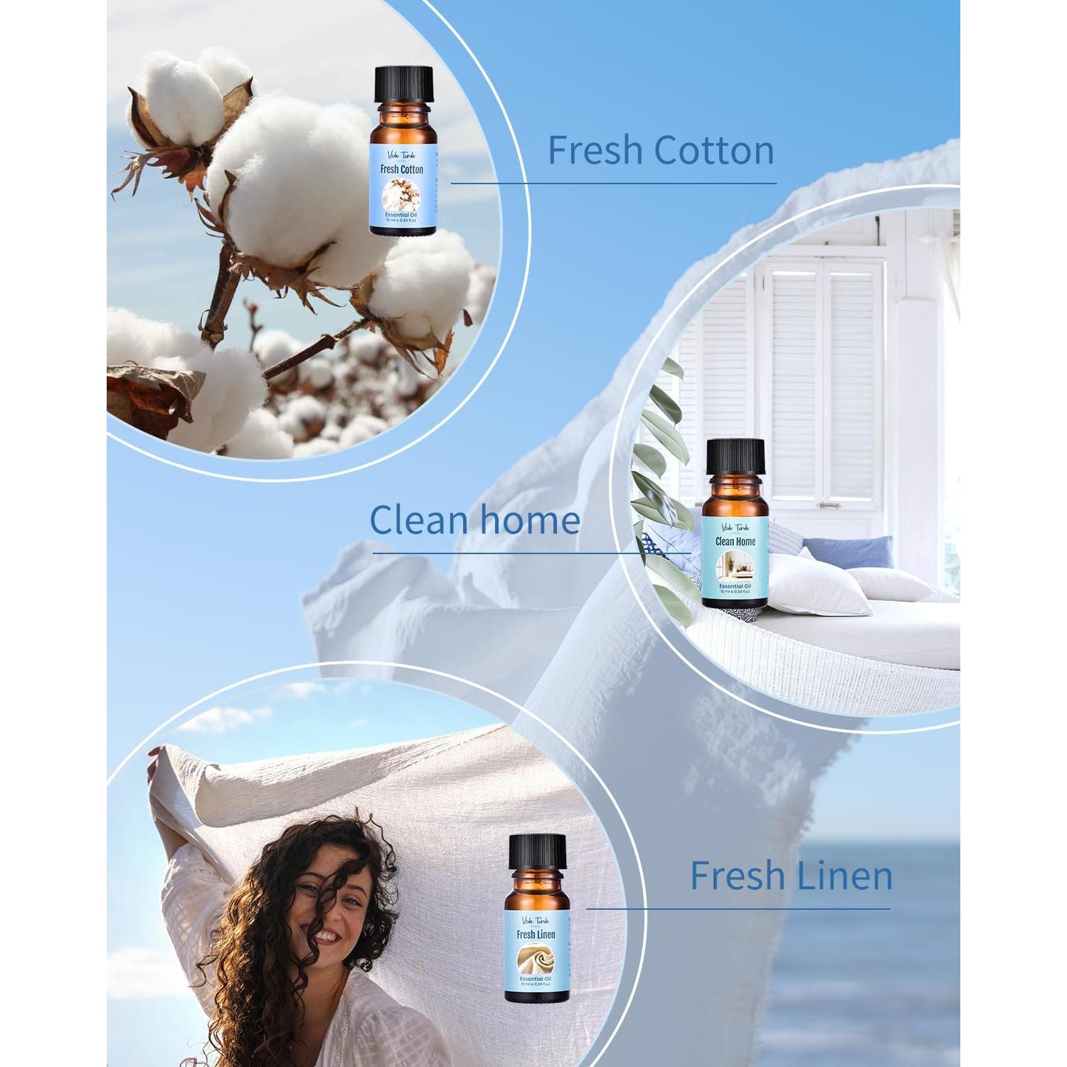 Juego de Aceites Esenciales Premium VEDA TINDA 6 Aromas 290g