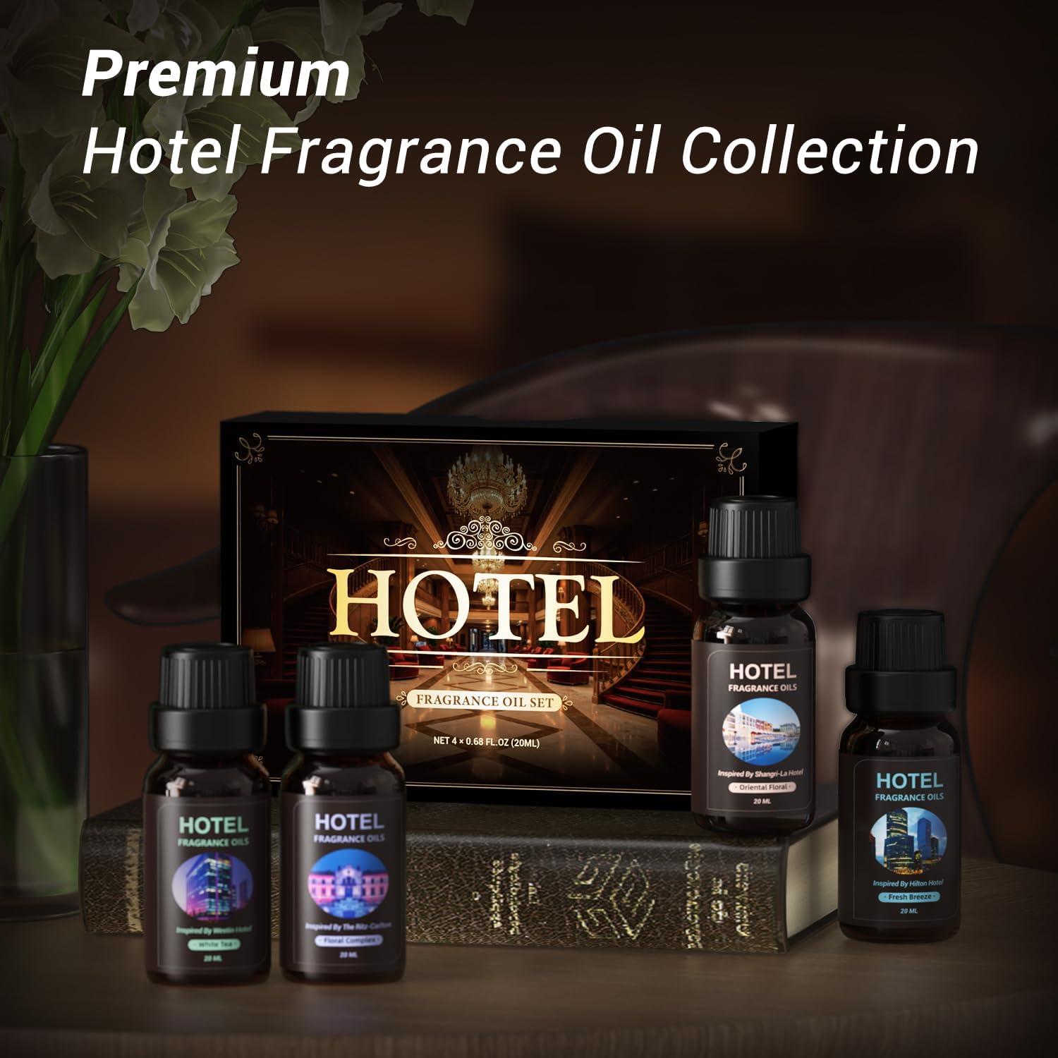 Set de 4 Aceites Esenciales Premium KONCHILE 20ml - Fragancias Lujo