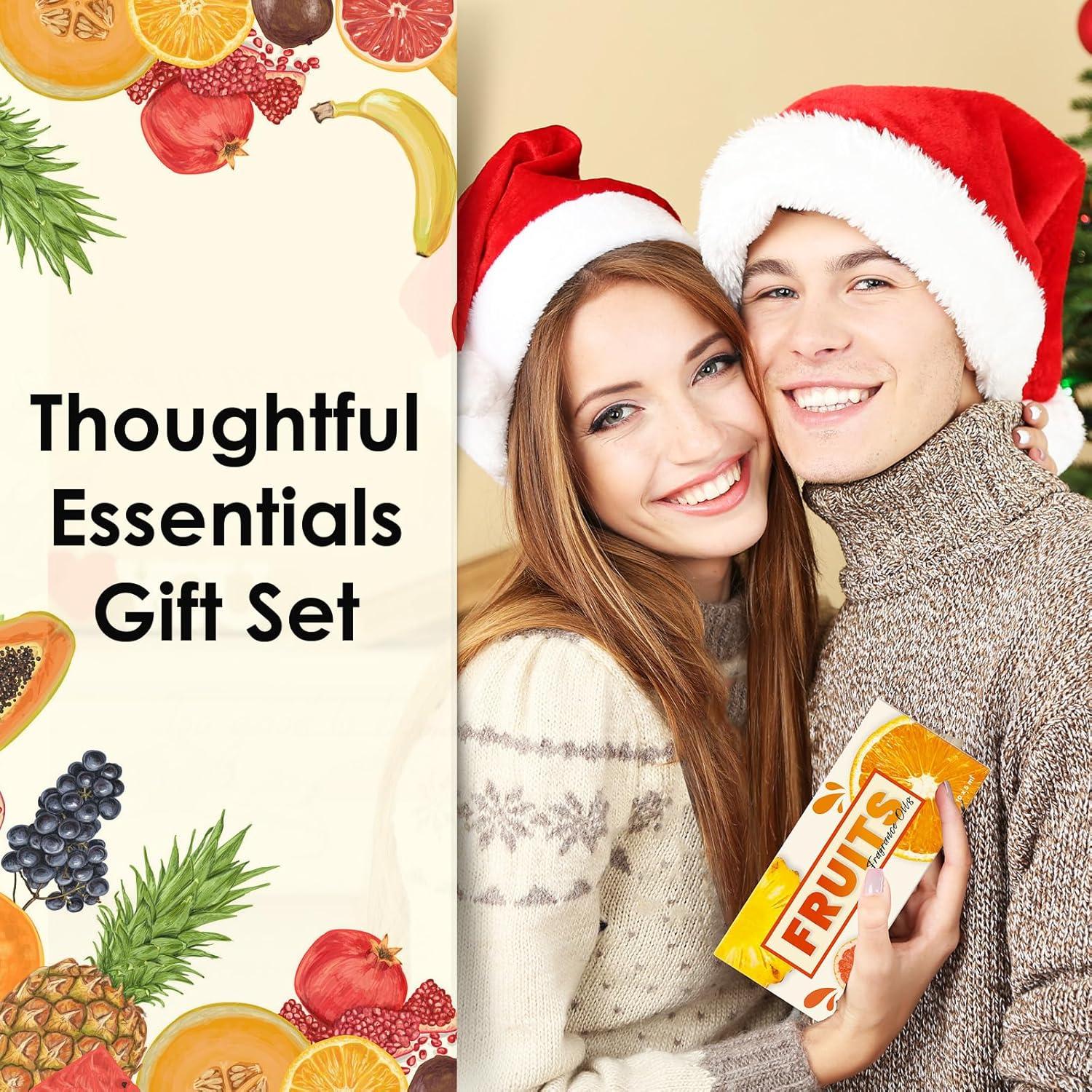 Set de Aceites de Fragancia Afrutada INWICOPH 10x5ml - Arándano, Fresa, Mango, Naranja Sangre