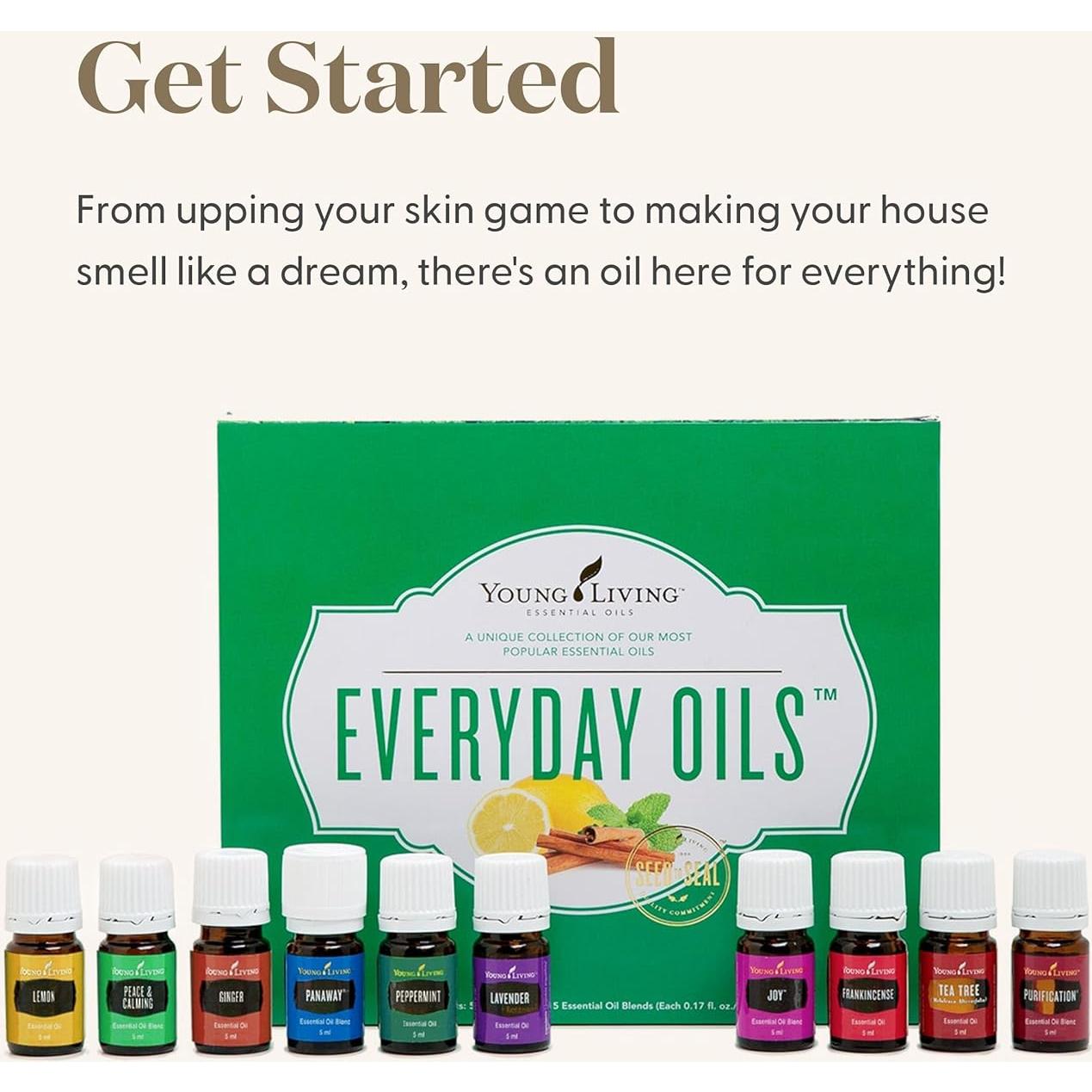 Set de Aceites Esenciales Young Living 100% Puros - 10 Mezclas
