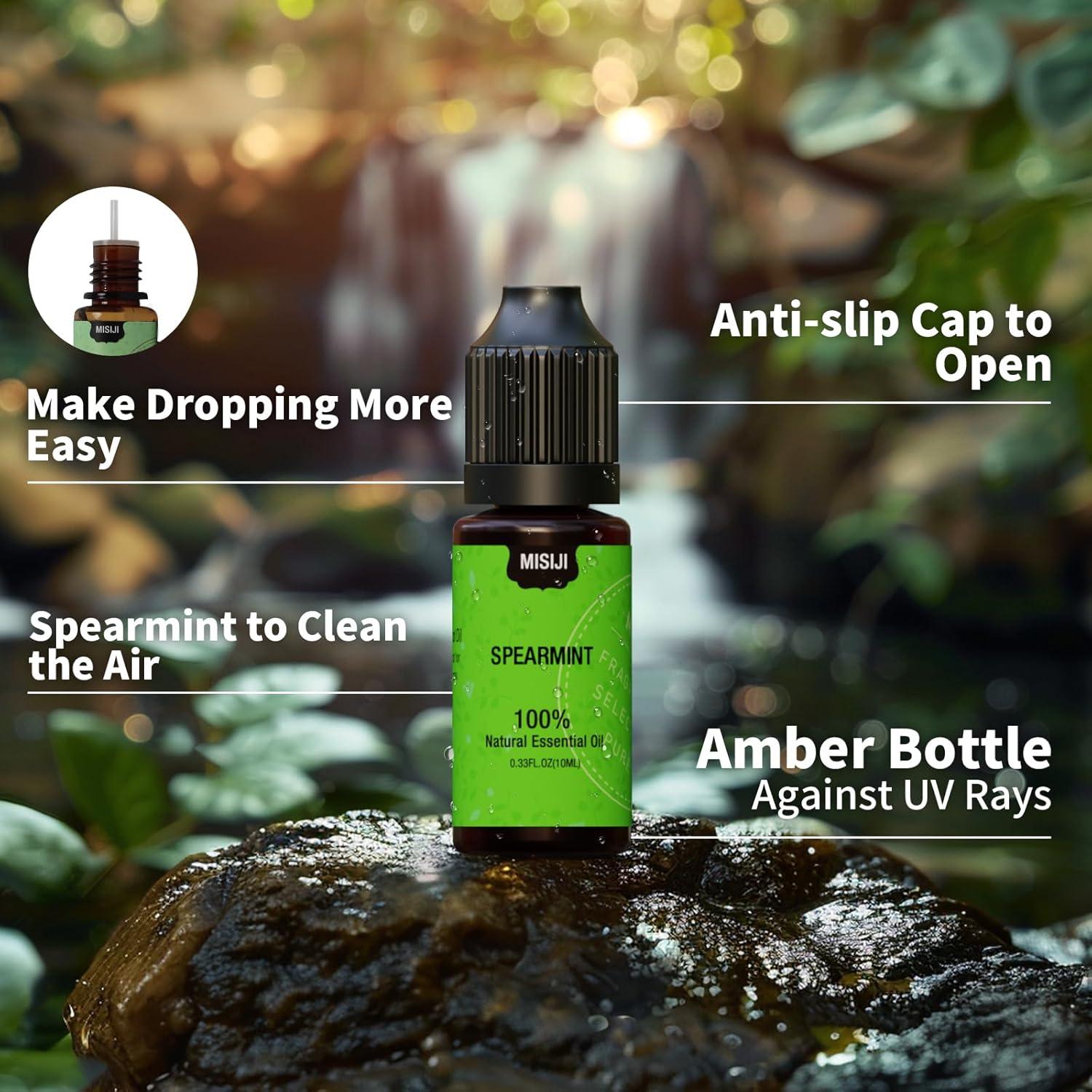 Juego de Aceites Esenciales MISIJI 5 Frascos 10ml para Difusor