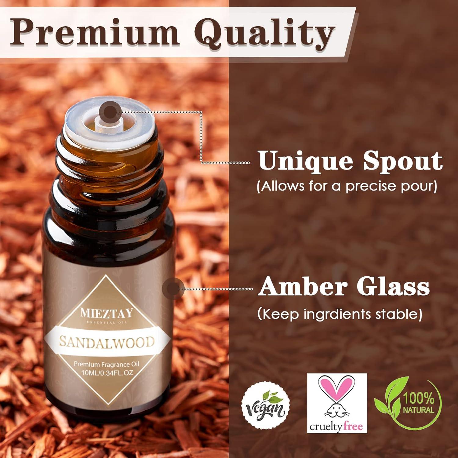 Juego de 6 Aceites Esenciales Masculinos Mieztay 10mL