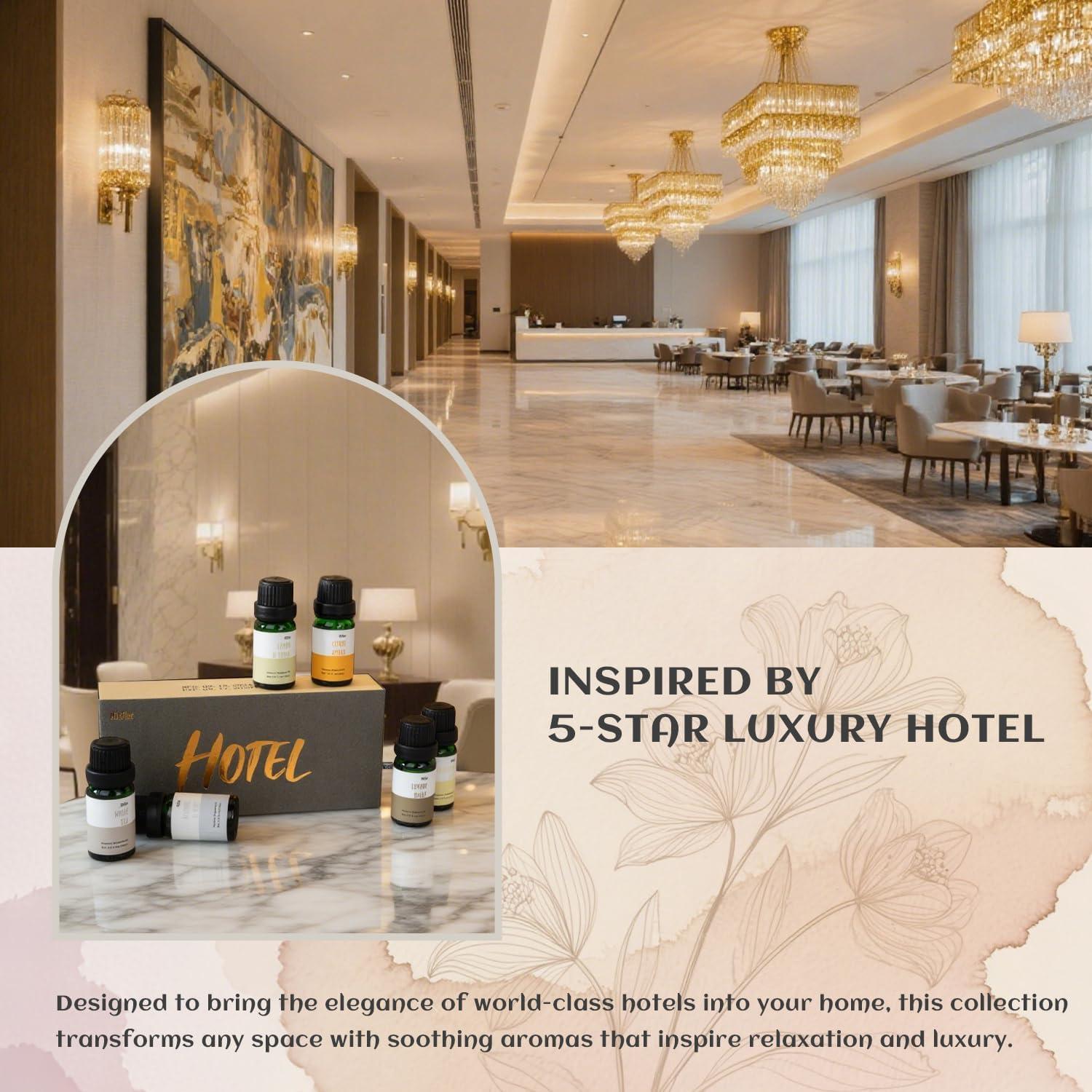 Juego de Aceites Difusores de Fragancia MitFlor 6 x 10 ml