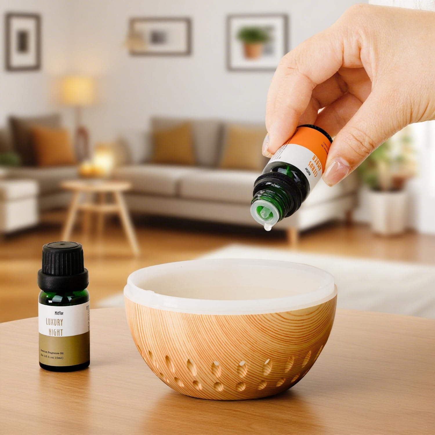 Juego de Aceites Difusores de Fragancia MitFlor 6 x 10 ml