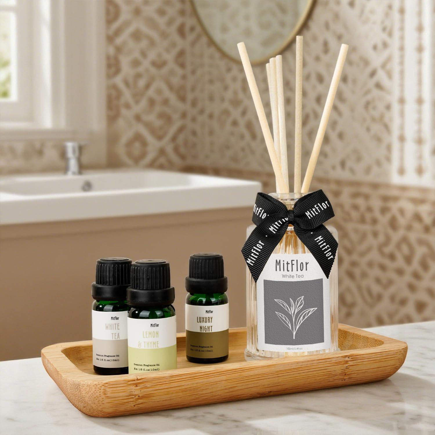 Juego de Aceites Difusores de Fragancia MitFlor 6 x 10 ml