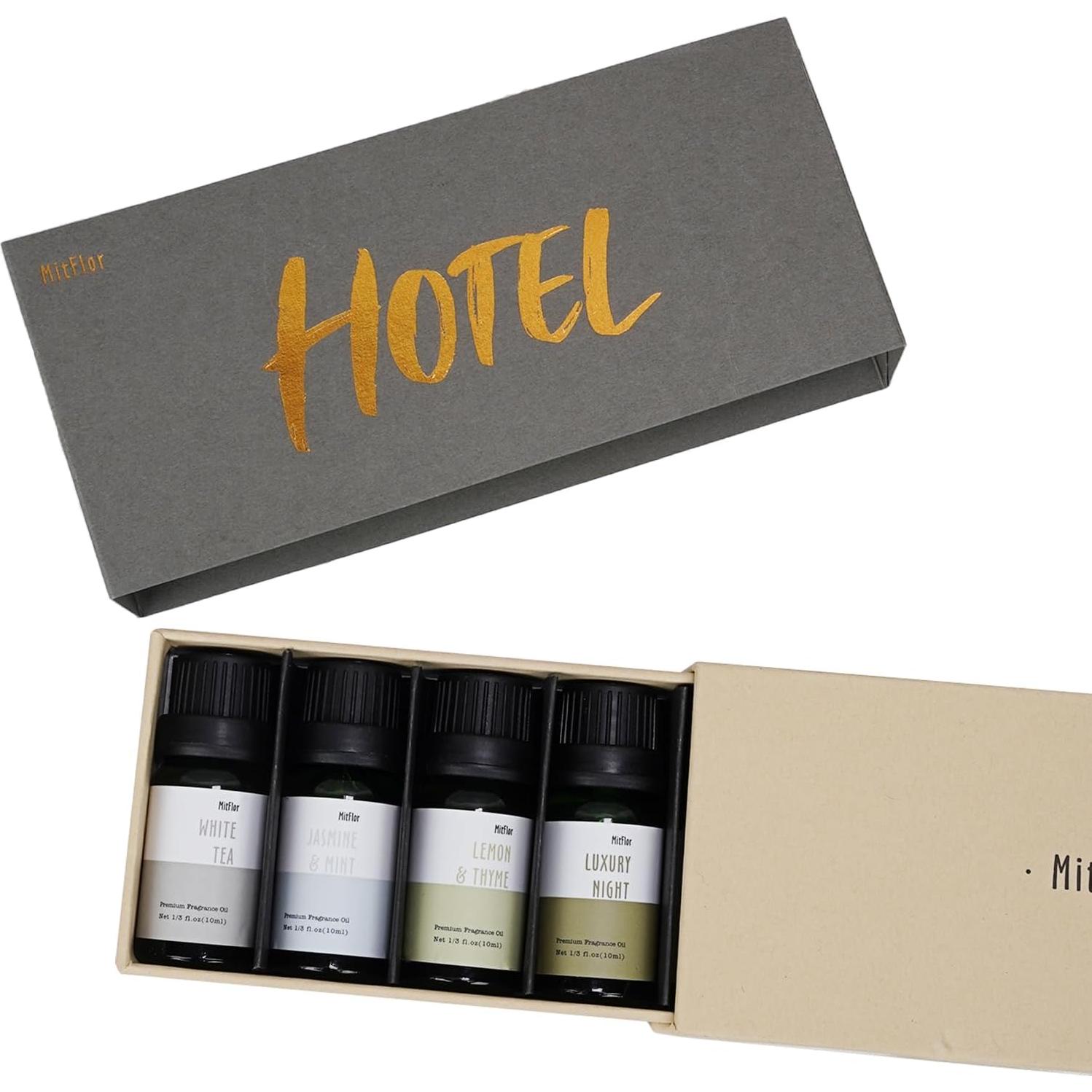 Juego de Aceites Difusores de Fragancia MitFlor 6 x 10 ml