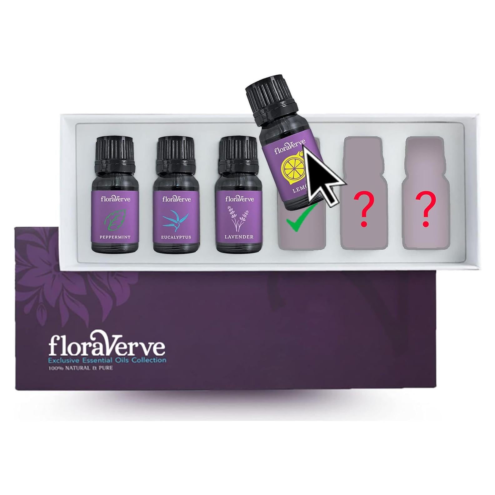 Set Personalizado de Aceites Esenciales FloraVerve 6x10mL