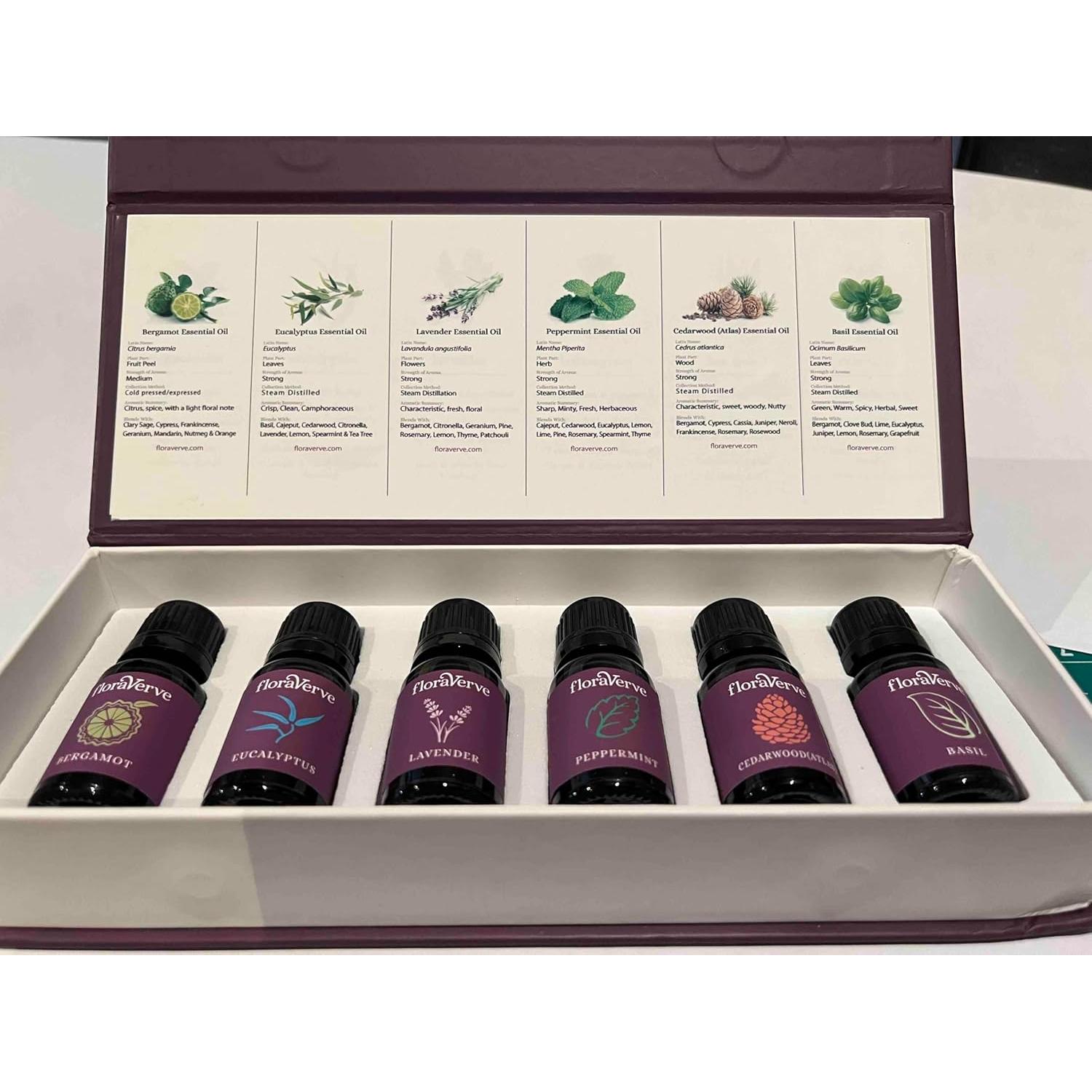 Set Personalizado de Aceites Esenciales FloraVerve 6x10mL