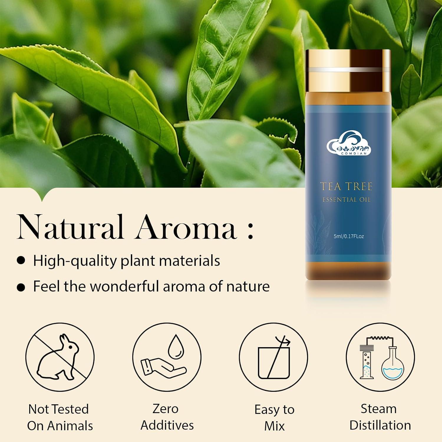 Juego de Aceites Esenciales 14 Piezas Comdian 5ml Aromaterapia