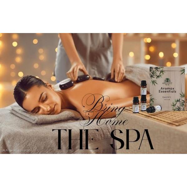 Set de Aceites Esenciales Aromax 100% Puros - 6 Fragancias