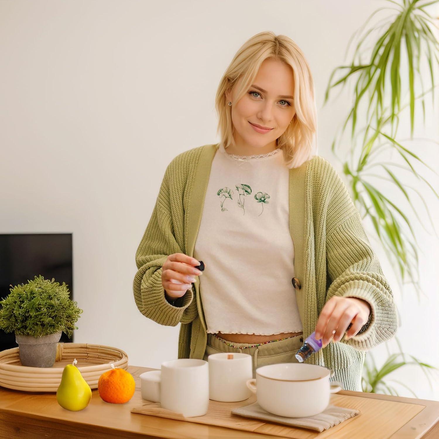 Juego de Aceites Aromáticos Frutales Colomix 10x10ml para Difusores