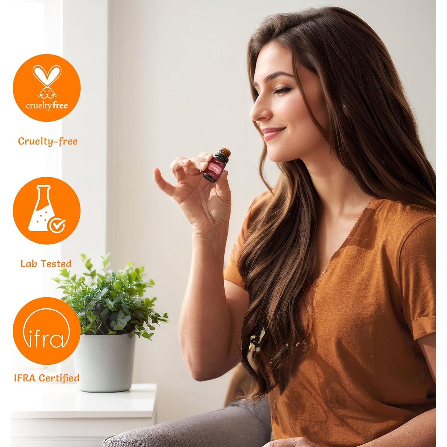 Juego de Aceites Aromáticos Frutales Colomix 10x10ml para Difusores