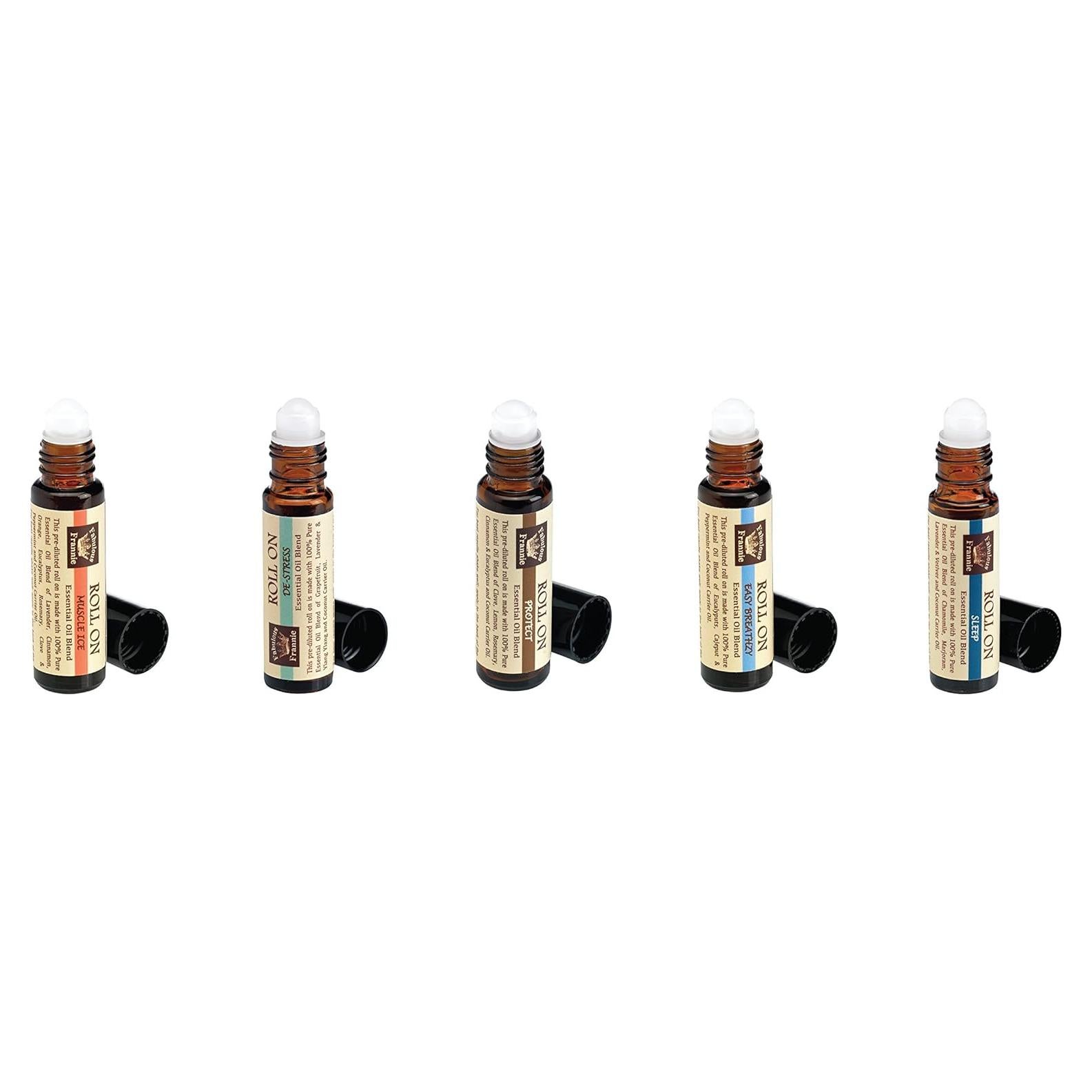 Juego de 5 Roll-On de Aceites Esenciales Fabulous Frannie 10ml