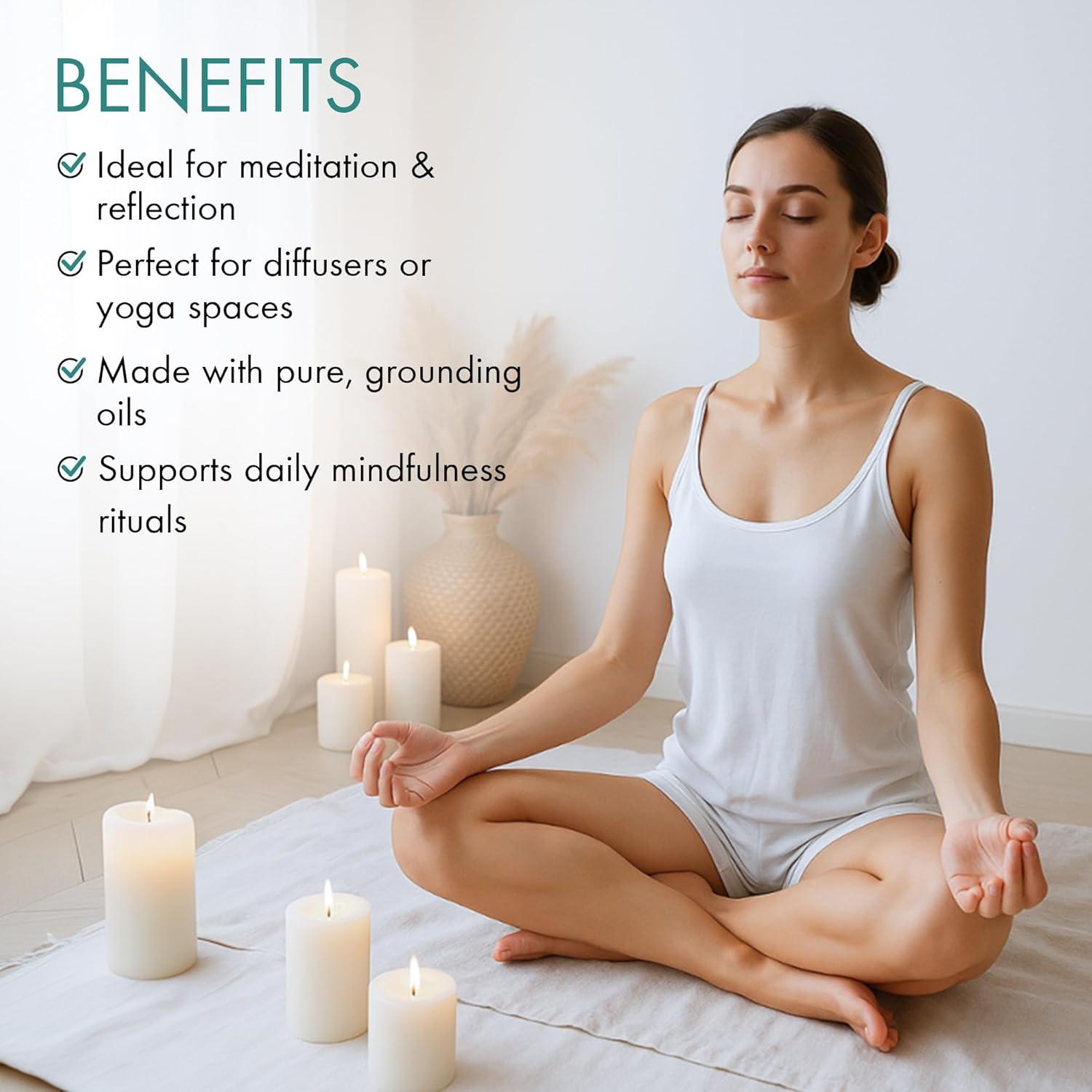 Set de Aceites Esenciales de Meditación Majestic Pure 4x8.8ml