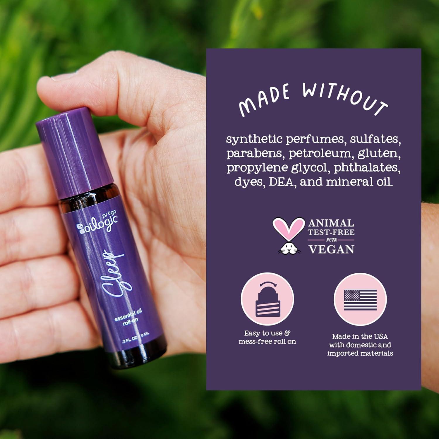 Set de Aceites Esenciales Roll-On Oilogic para Embarazo - 3 Piezas