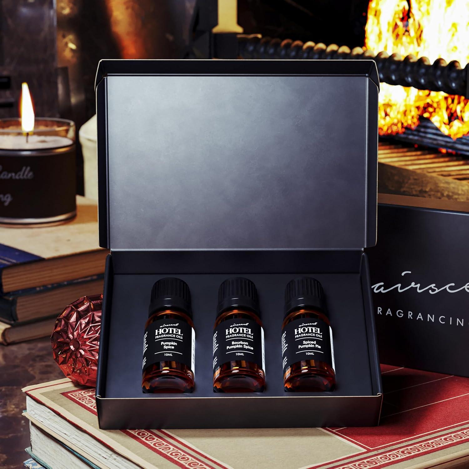 Set de Aceites de Fragancia AirScent Especias de Calabaza 3x10mL