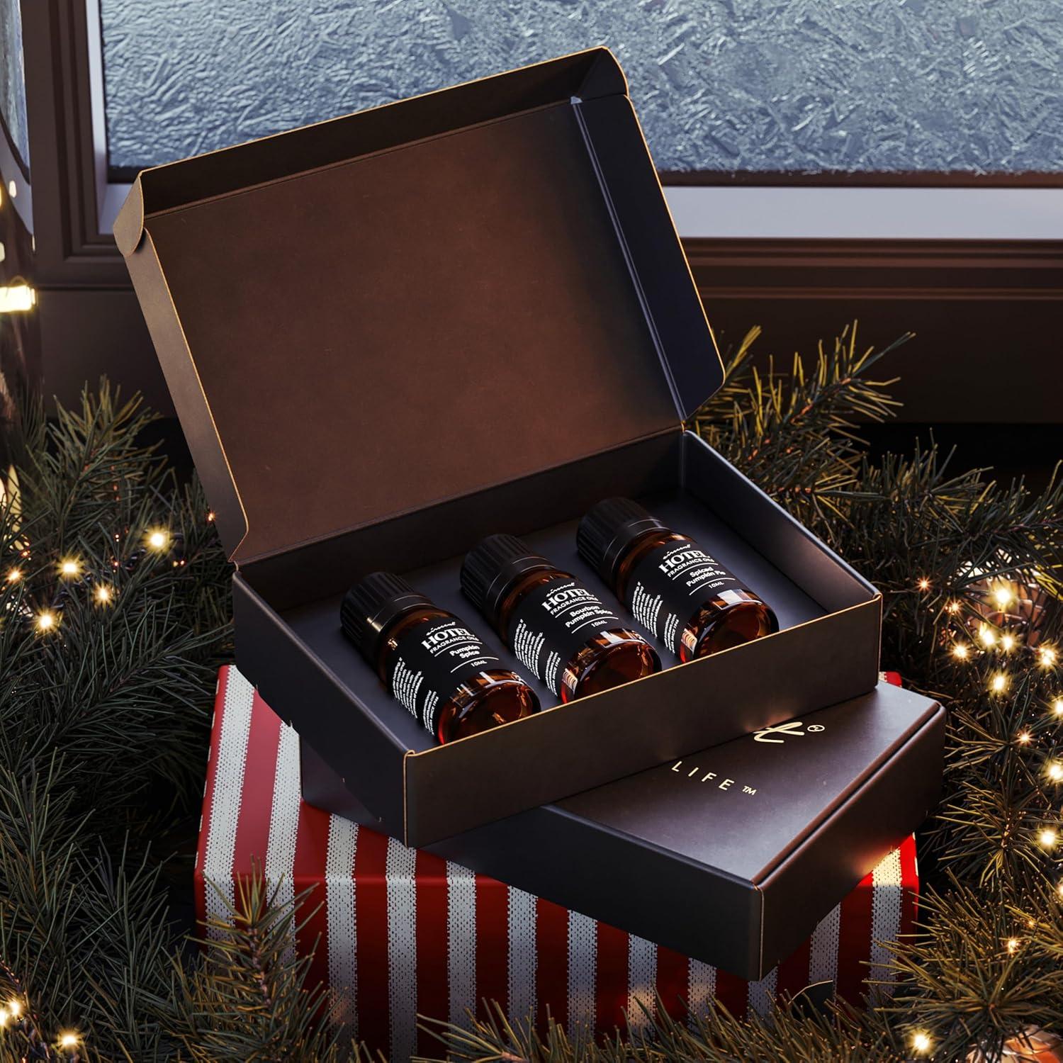 Set de Aceites de Fragancia AirScent Especias de Calabaza 3x10mL