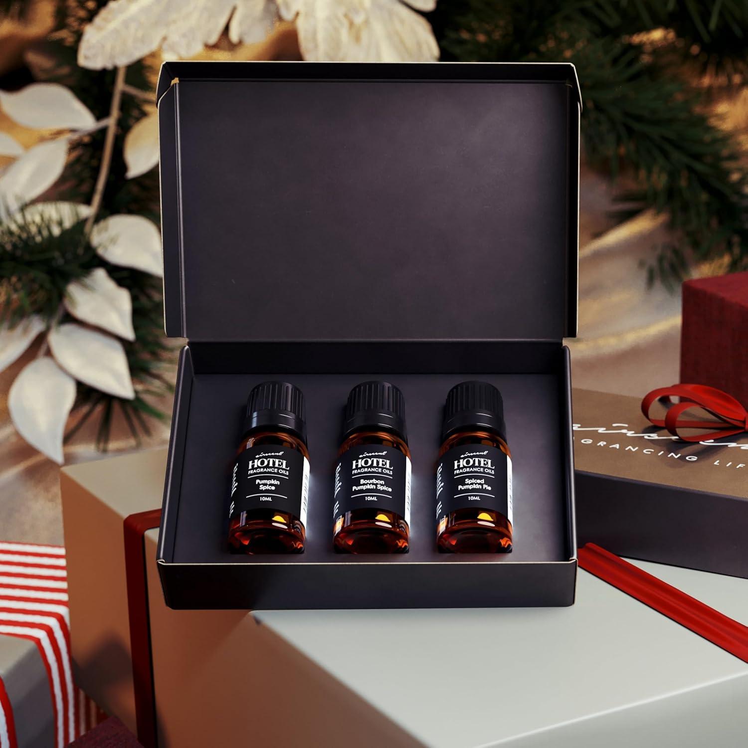 Set de Aceites de Fragancia AirScent Especias de Calabaza 3x10mL