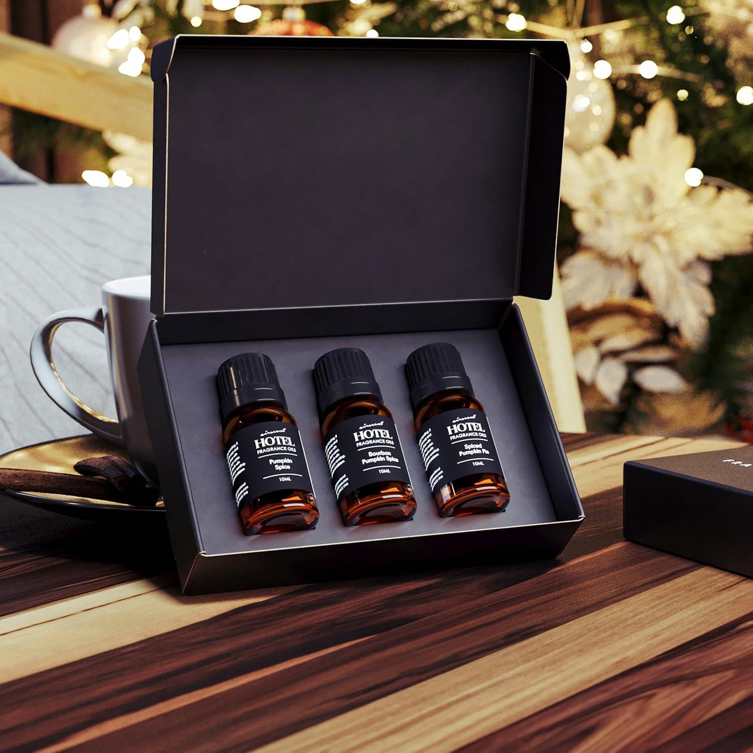 Set de Aceites de Fragancia AirScent Especias de Calabaza 3x10mL