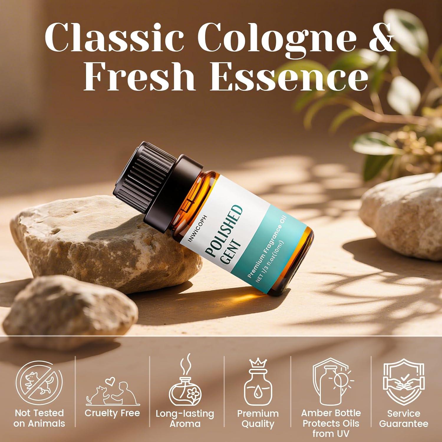 Set de 6 Aceites de Fragancia INWICOPH para Hombres 10ml