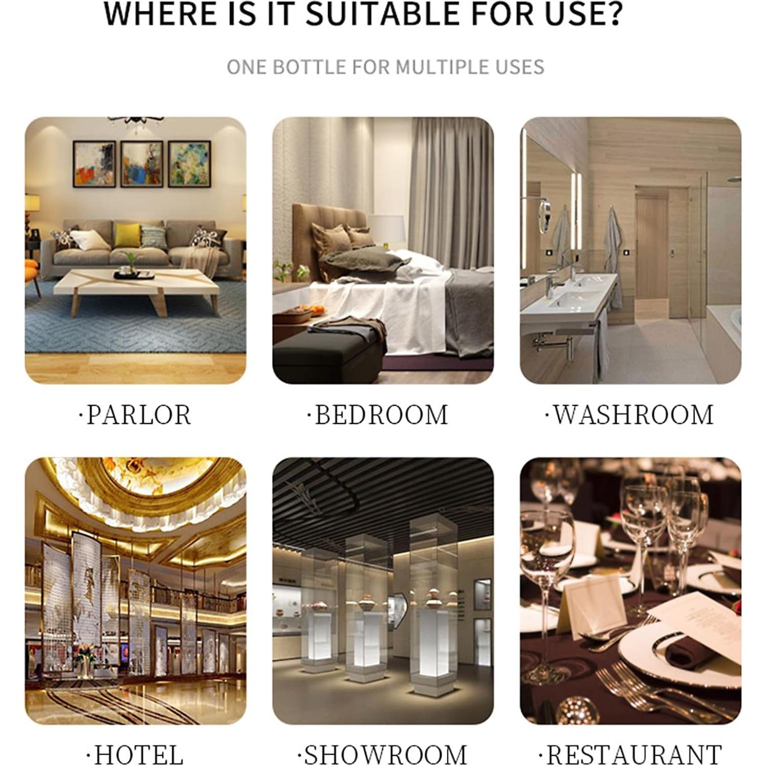 Juego de 6 Aceites Esenciales 10ml HimAoto - Lavanda, Menta, Eucalipto y más