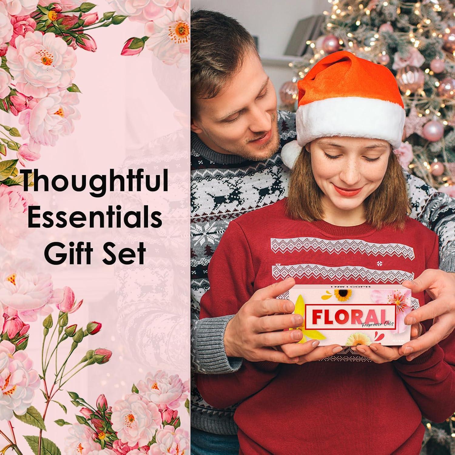 Aceites Esenciales Florales INWICOPH - Rosa, Jazmín, Gardenia y más