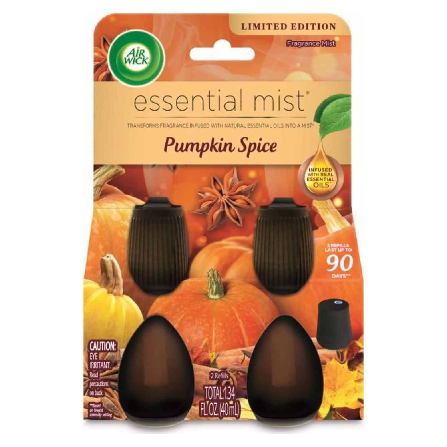Recarga Air Wick Esencial Mist 2ct Especias de Calabaza 19.84ml